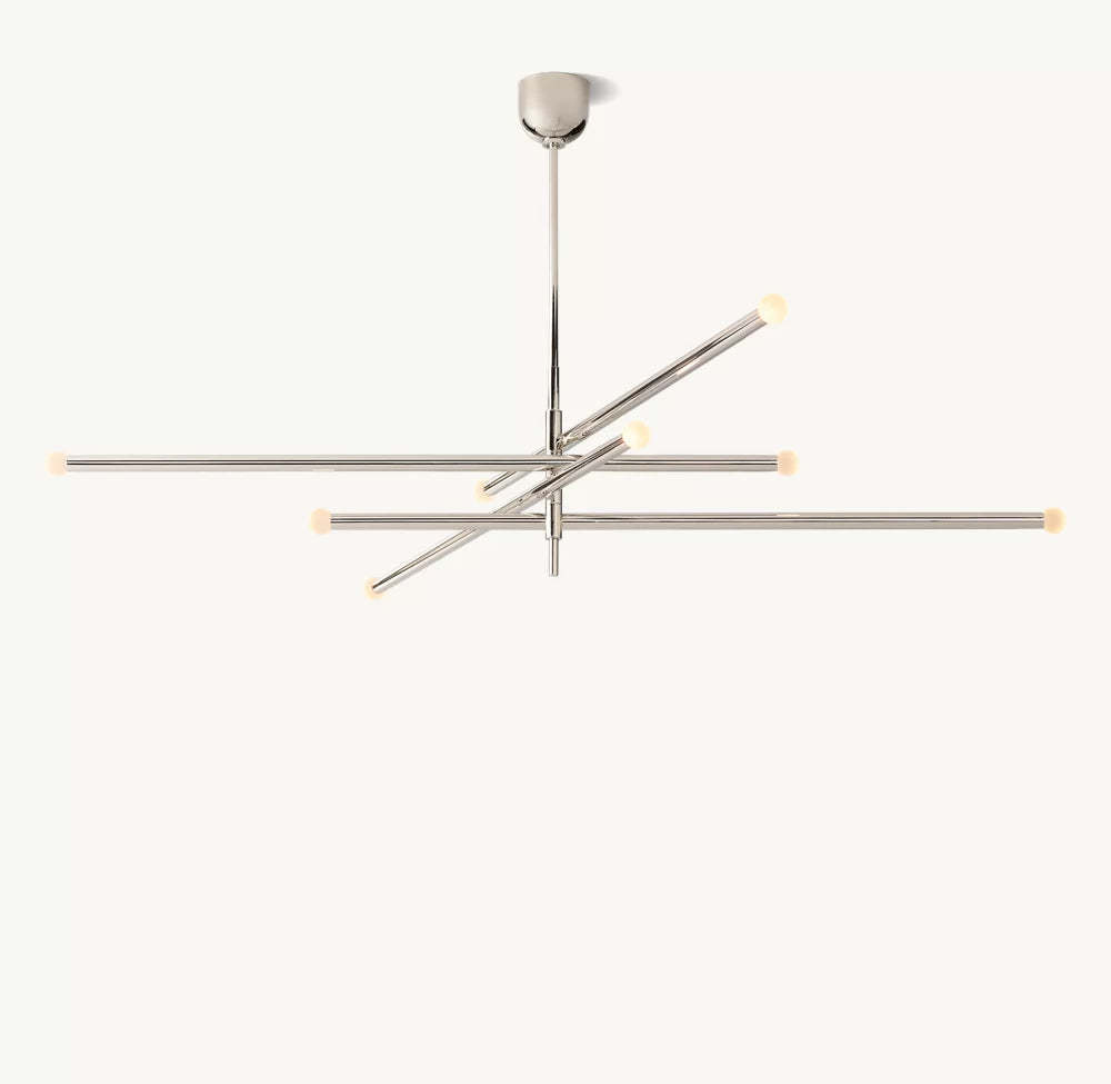 Rousseau 8-Light Mobile Orb Chandelier-VaseLamps