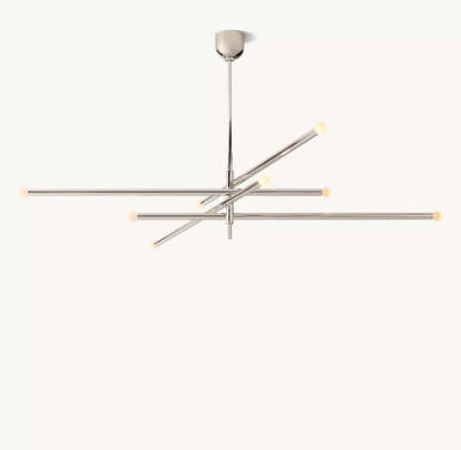 Rousseau 8-Light Mobile Orb Chandelier-VaseLamps