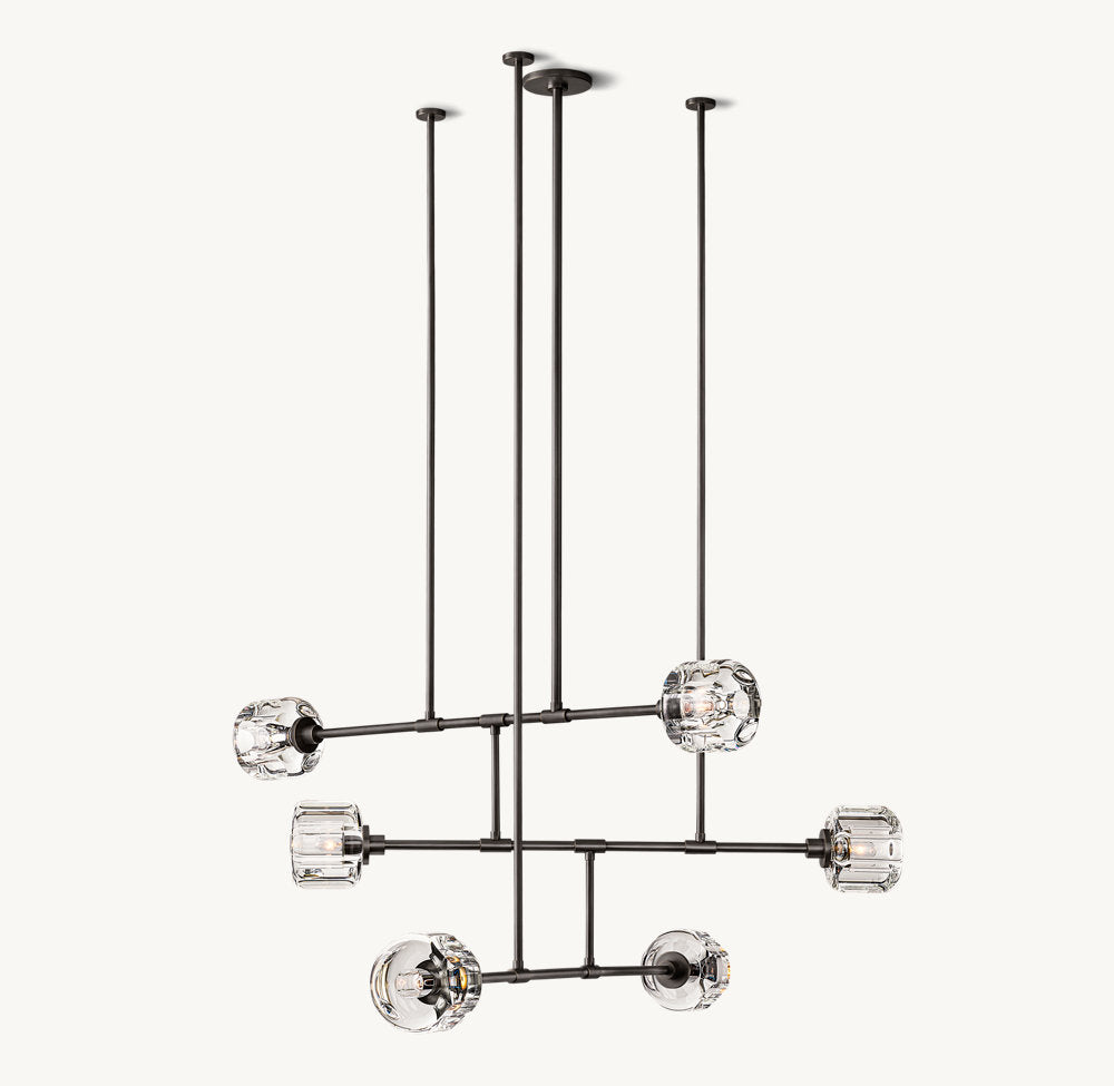 Demaret Mobile Round Chandelier 48"-VaseLamps