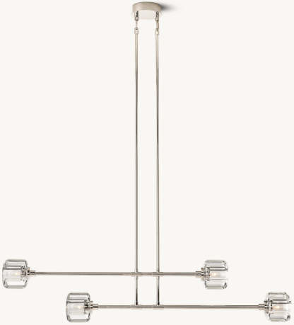 Demaret Mobile Linear Chandelier 54"-VaseLamps