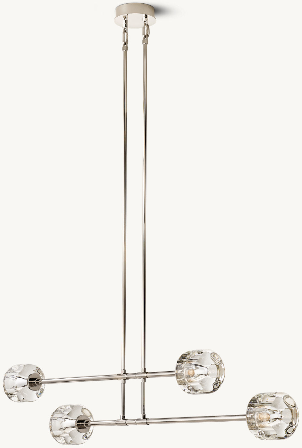 Demaret Mobile Linear Chandelier 54"-VaseLamps