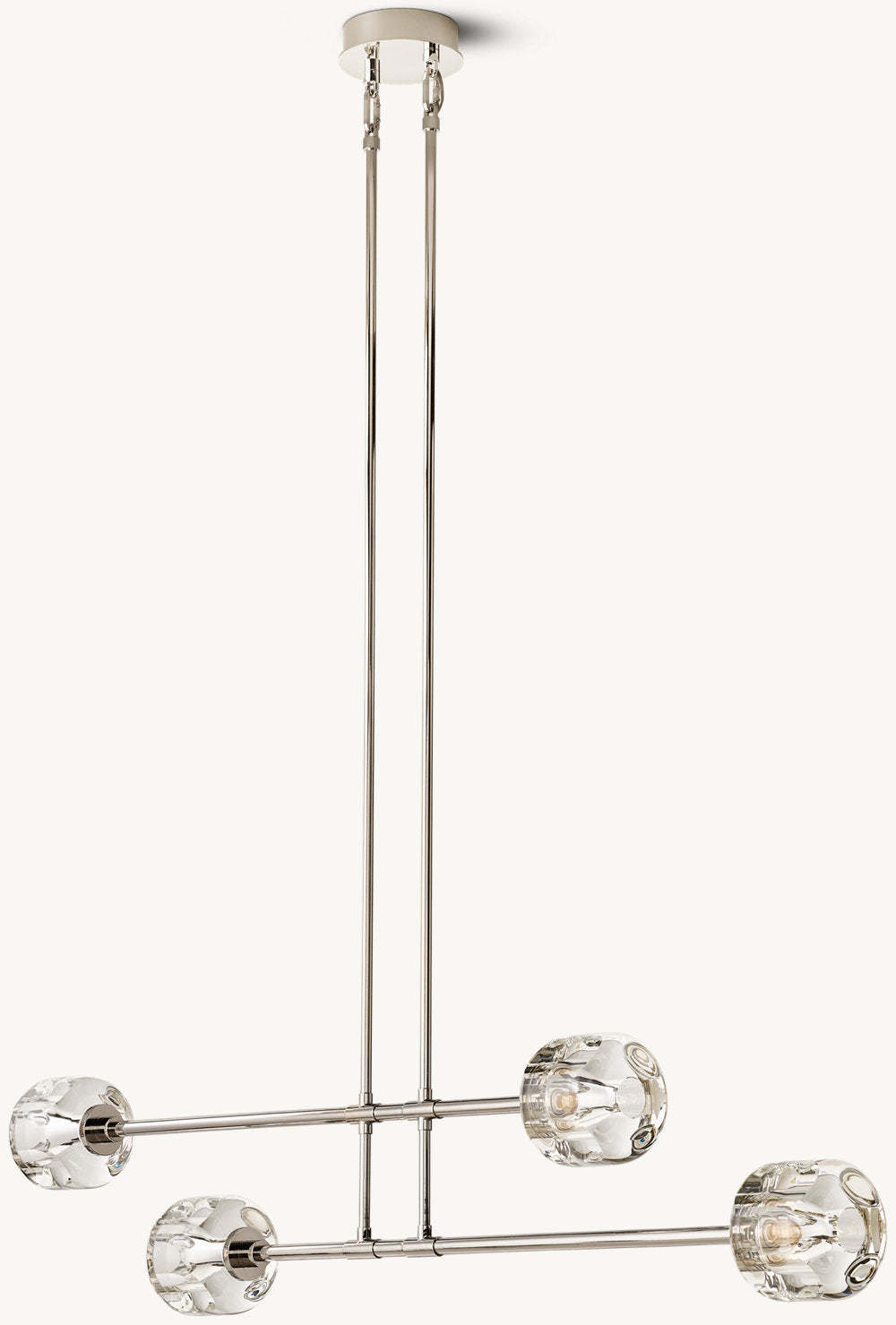 Demaret Mobile Linear Chandelier 54"-VaseLamps