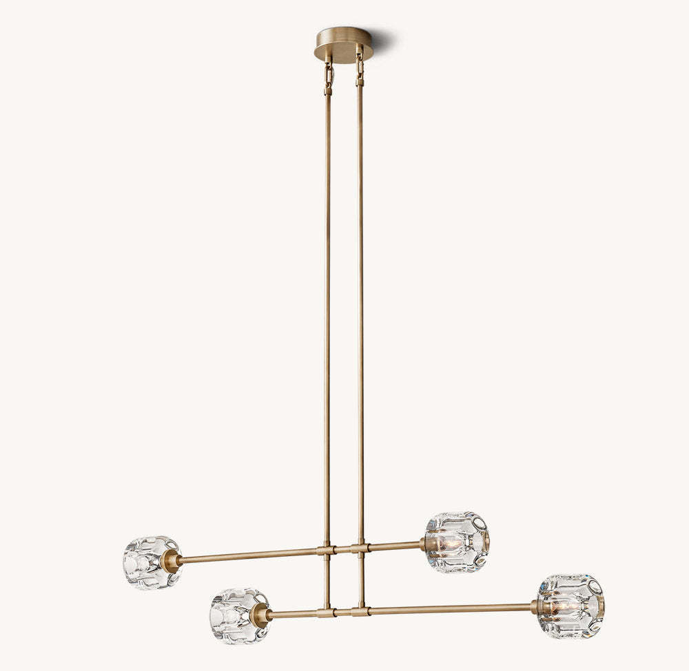 Demaret Mobile Linear Chandelier 54"-VaseLamps