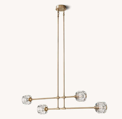 Demaret Mobile Linear Chandelier 54"-VaseLamps