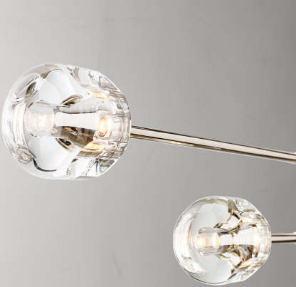 Demaret Mobile Linear Chandelier 72"-VaseLamps