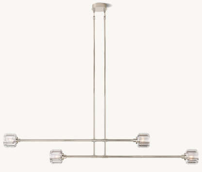 Demaret Mobile Linear Chandelier 72"-VaseLamps