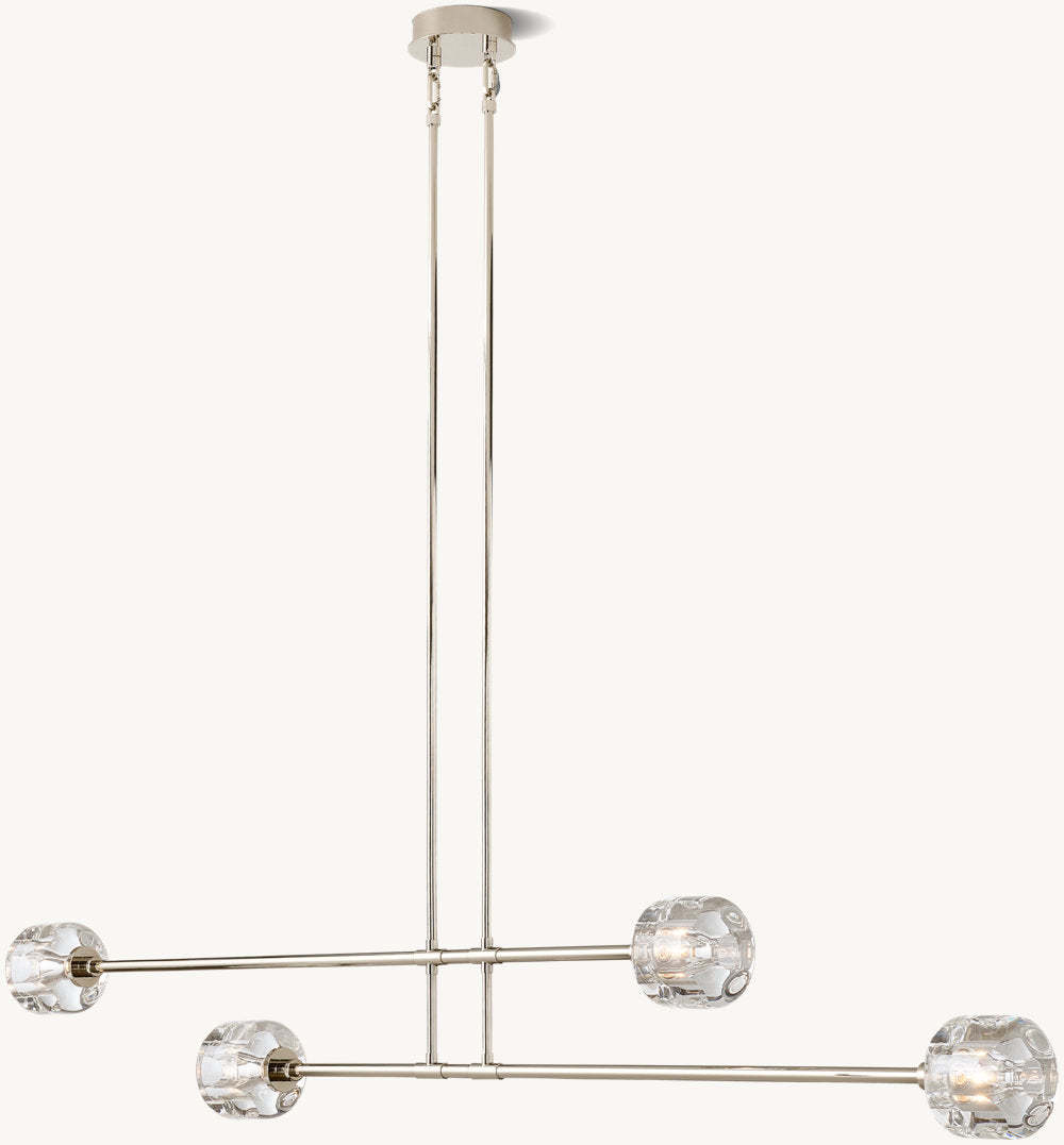 Demaret Mobile Linear Chandelier 72"-VaseLamps