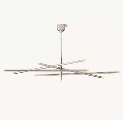 Rousseau 8-Light Mobile Orb Chandelier-VaseLamps