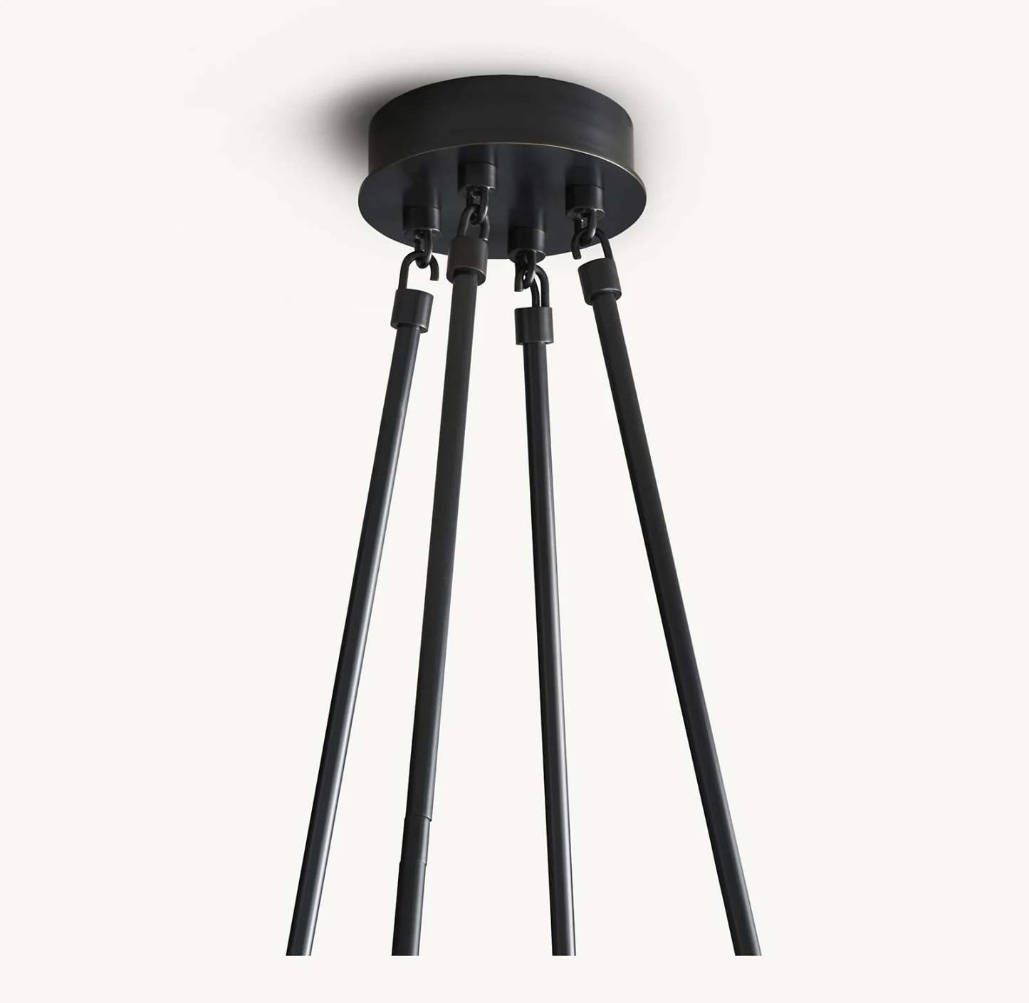 Torche De Verre Round Chandelier 46"-VaseLamps