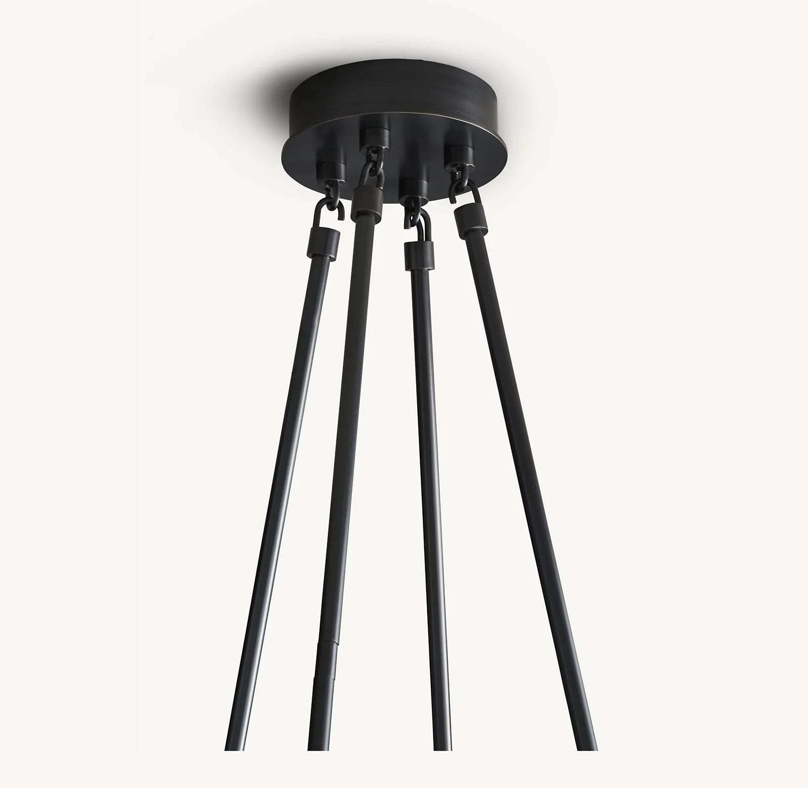 Torche De Verre Round Chandelier 46"-VaseLamps