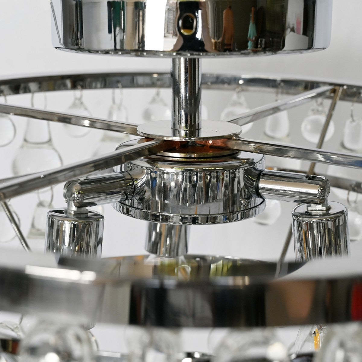 Robert Abbey Bling Round Flushmount-VaseLamps