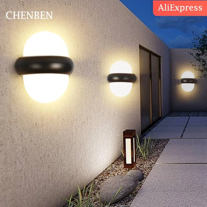 CANMEIJIA Yuanbao Wall Lamp Aluminum Type Black Warm light