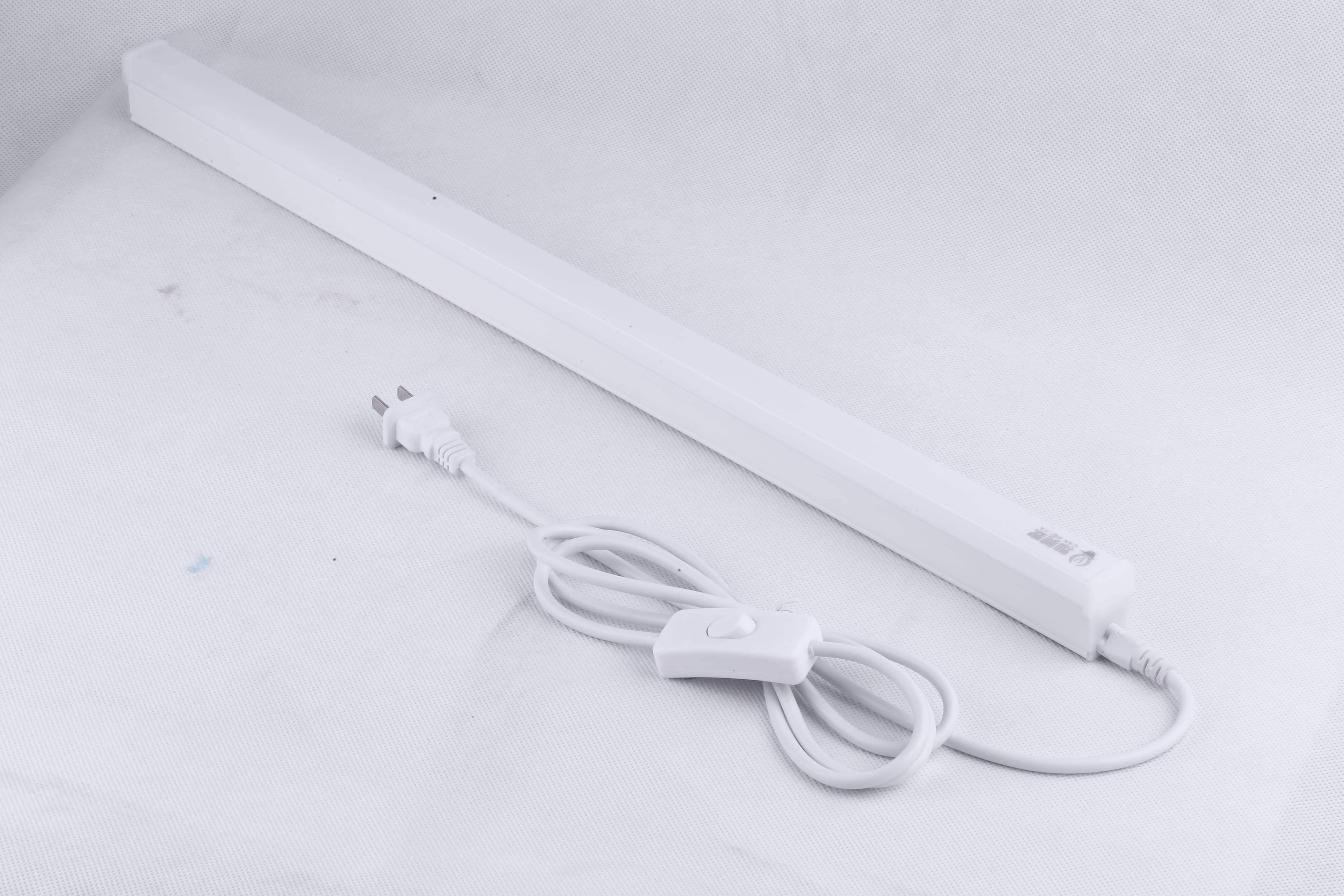 （CANMEIJIA）T8 lamp switch cable with lamp connector European two round plug