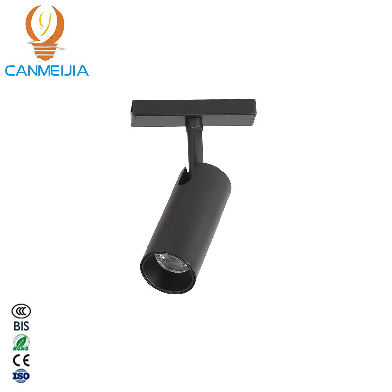 CANMEIJIA  Surface mounted magnetic light track spotlight black shell
