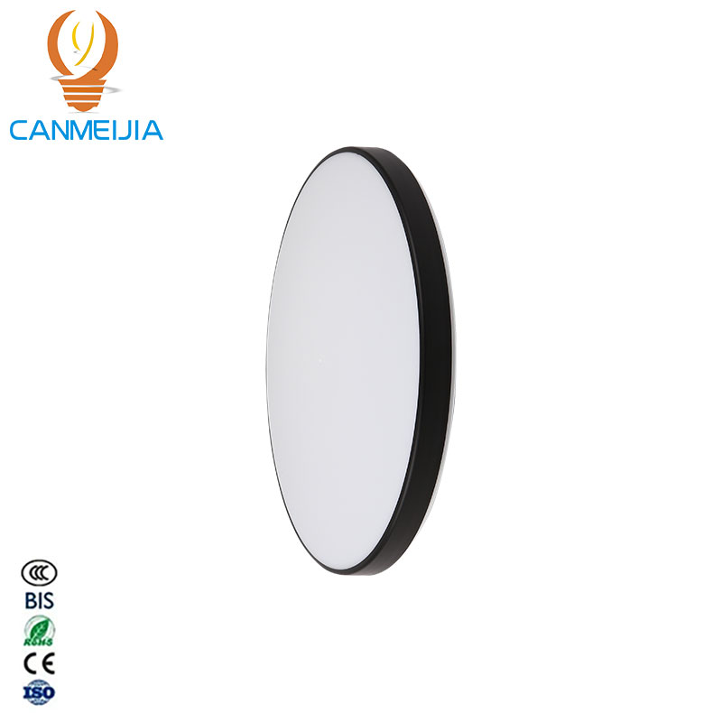 CANMEIJIA Ceiling light, triple-proof design 001, wide voltage range, infrared remote control + stepless dimming and color temperature adjustment