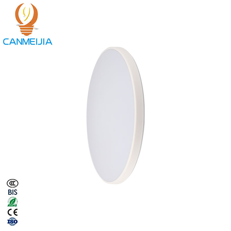 CANMEIJIA Ceiling light, triple-proof design 001, wide voltage range, infrared remote control + stepless dimming and color temperature adjustment
