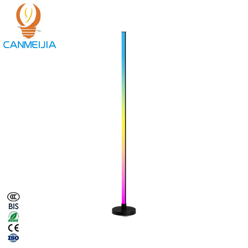 CANMEIJIA  Floor-standing ambient light with aluminum frame and spliced ​​design