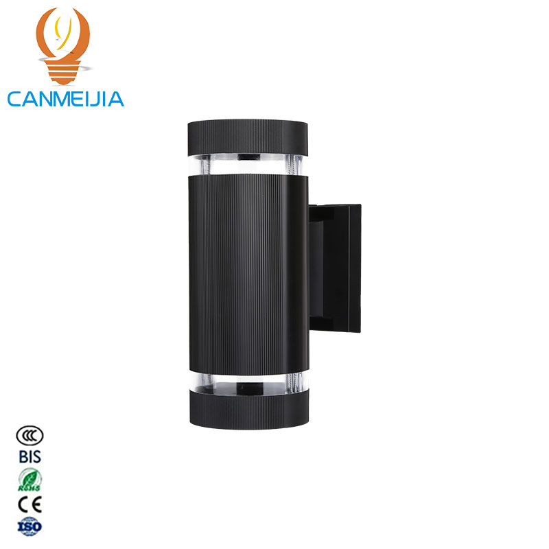 CANMEIJIA Wall lamp BDB-230 plastic model, brown and blue wire, E27 lamp base