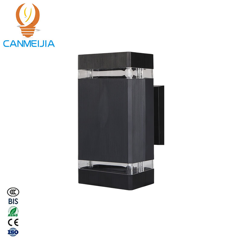 CANMEIJIA Wall lamp BDB-230 plastic model, brown and blue wire, E27 lamp base