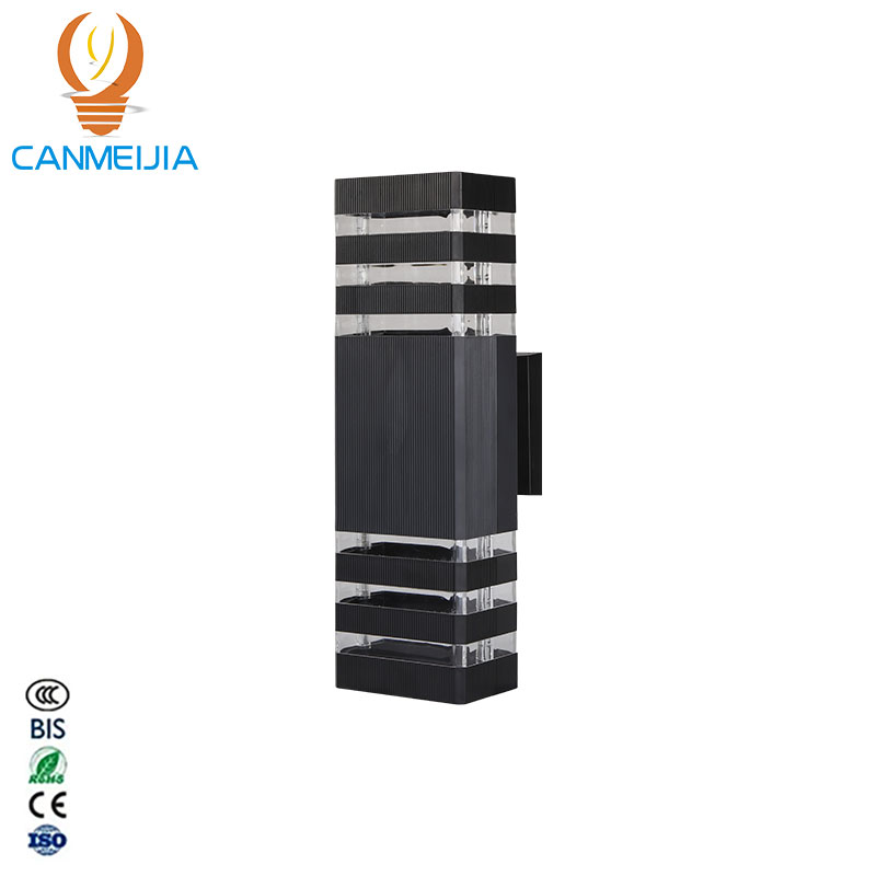 CANMEIJIA Wall lamp BDB-230 plastic model, brown and blue wire, E27 lamp base