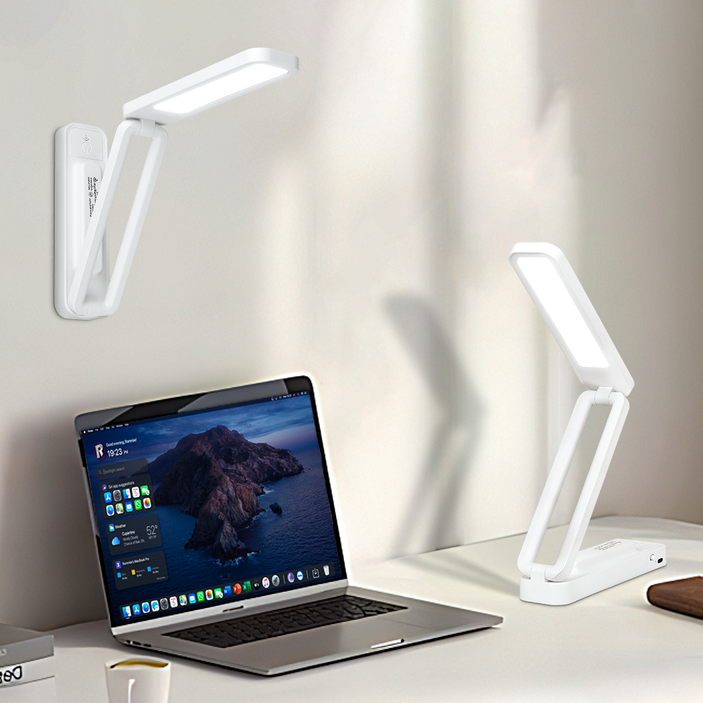 CANMEIJIA  Desk lamp folding model 002 white USB charging