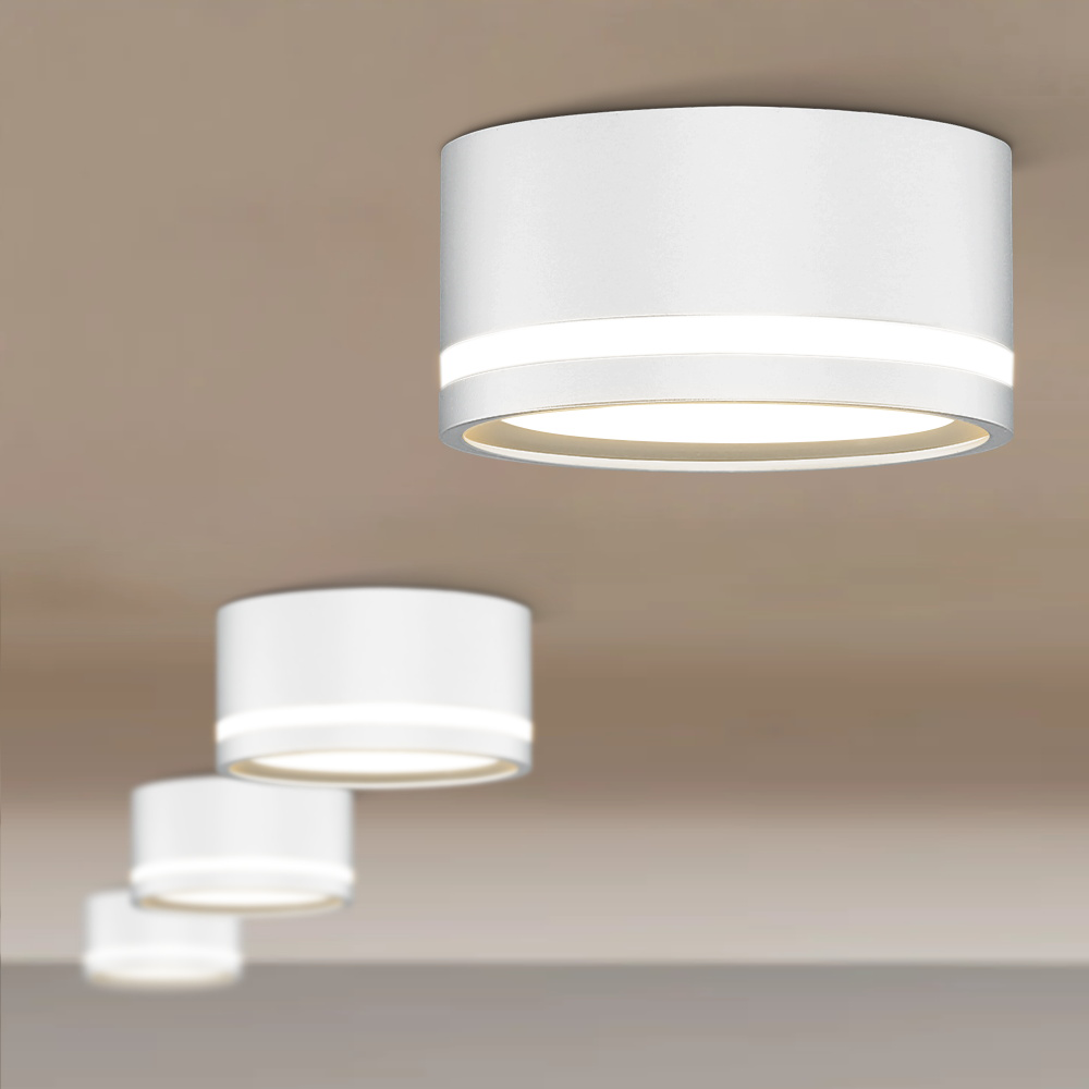 CANMEIJIA  GUX53 light bulb, narrow voltage three-color dimming