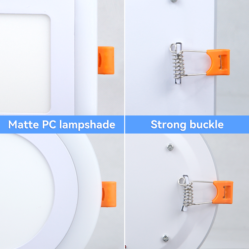 CANMEIJIA Bi-color panel light  Rectangular type White light + blue light 