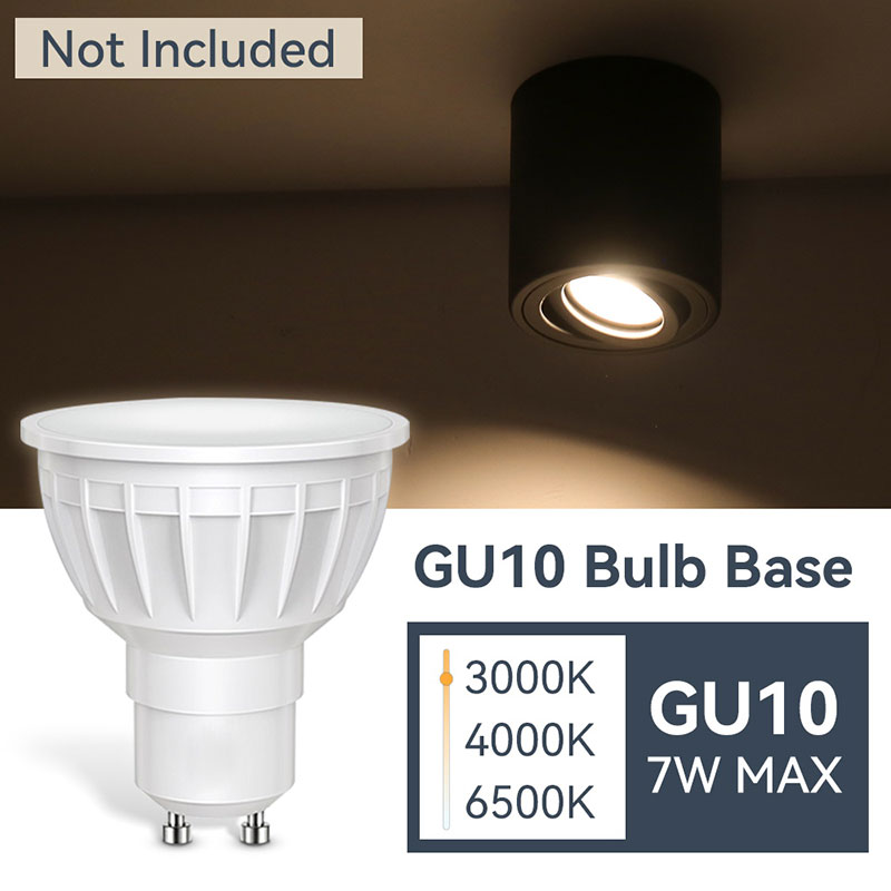 CANMEIJIA  Surface-mounted adjustable spotlight, GU10 base (bulb not included)