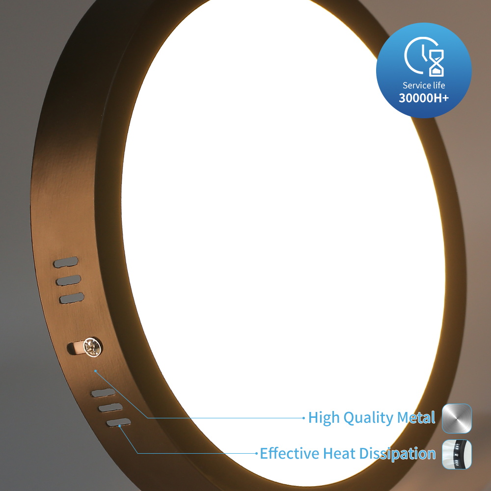 CANMEIJIA Minimalist Ultra-Thin LED Ceiling Light (Dimmable Colors)