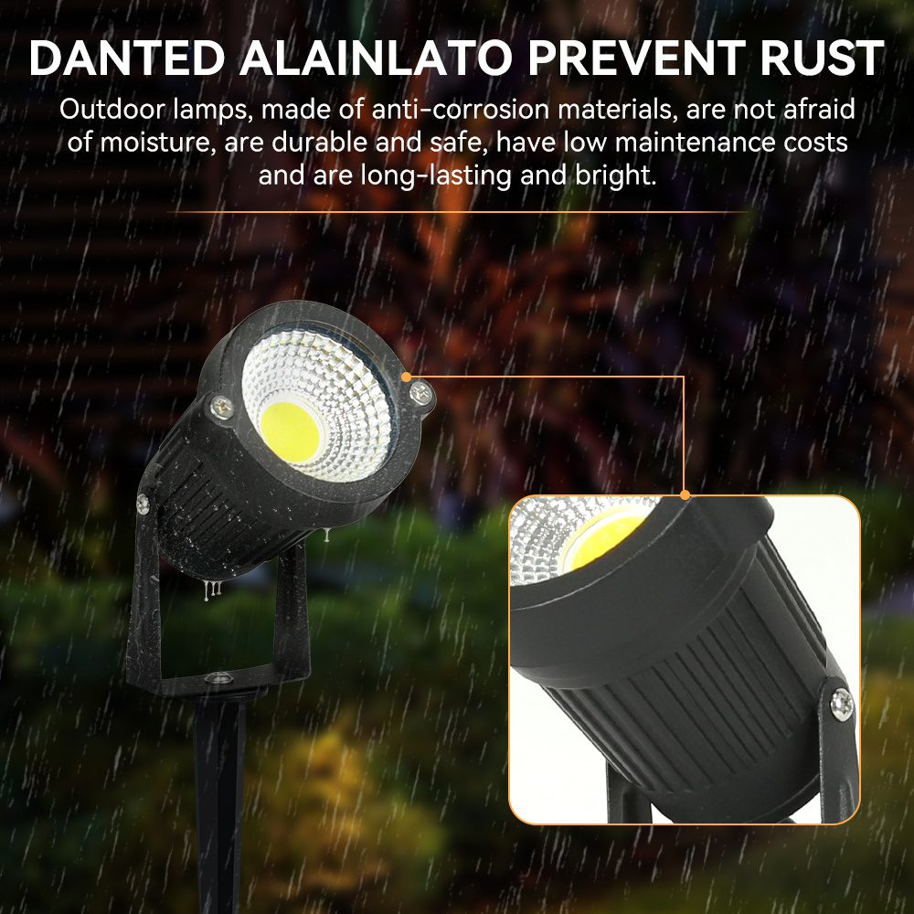 CANMEIJIA Ground lawn lamp 002 model wide voltage 5 w warm light