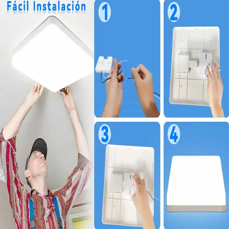 CANMEIJIA ceiling light flying saucer style 003 square