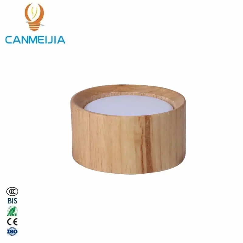 CANMEIJIA downlight surface mounted solid wood