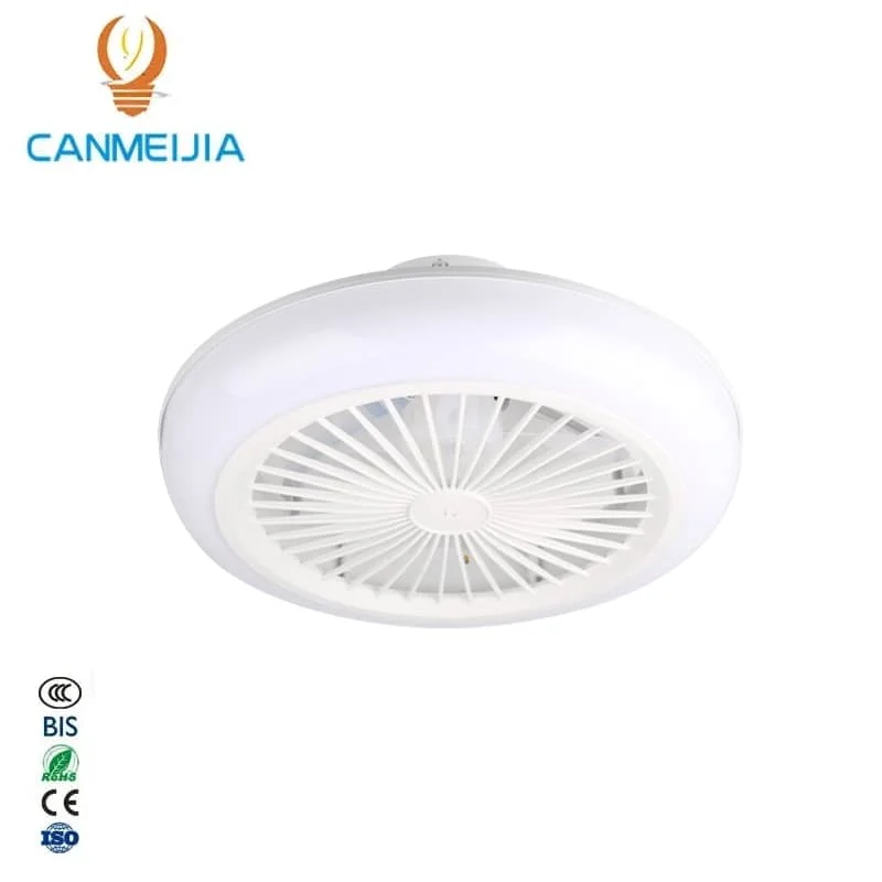 CANMEIJIA Fan ceiling lamp 001 wide voltage three-color dimming + remote control