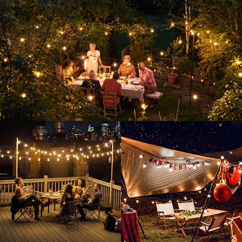 CANMEIJIA Light string 001 American standard two-hole plug 220v E27 lamp holder