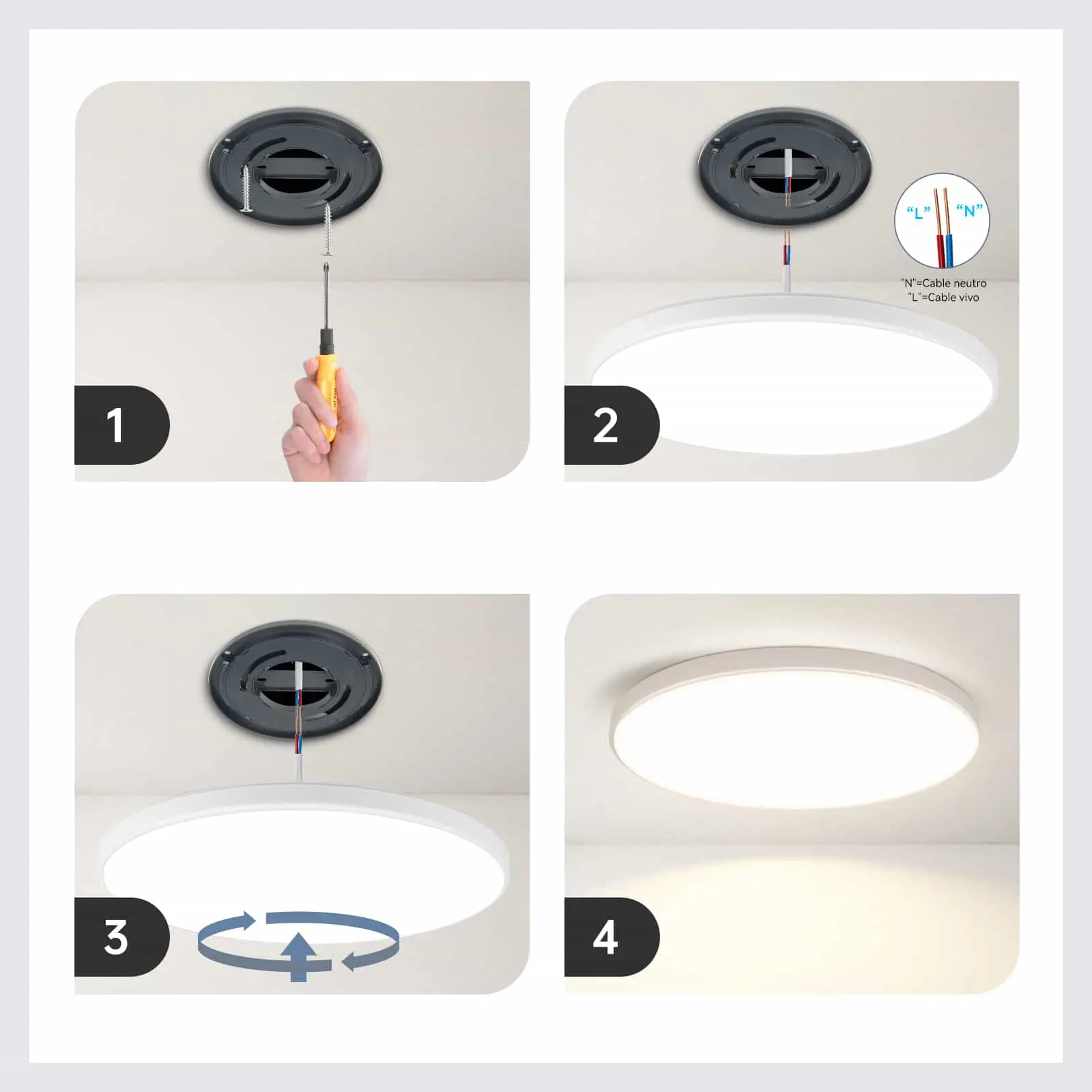 CANMEIJIA ceiling light three-proof model 004