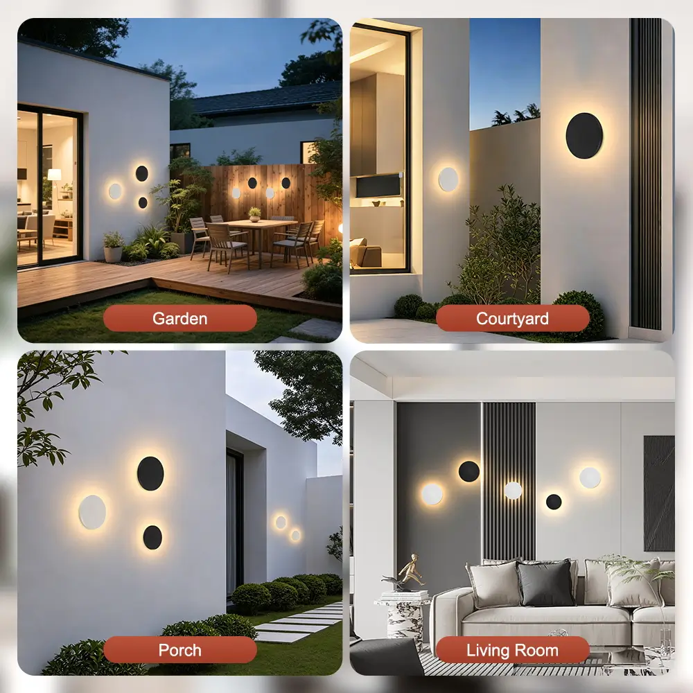 Wholesale CANMEIJIA IP65 Round Plastic Bulkhead Wall Lamp-CANMEILIGHTS