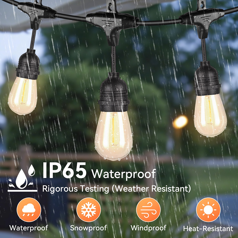 CANMEIJIA High-Voltage Lighting String Model 001, UK Standard Large Three-Pin Plug