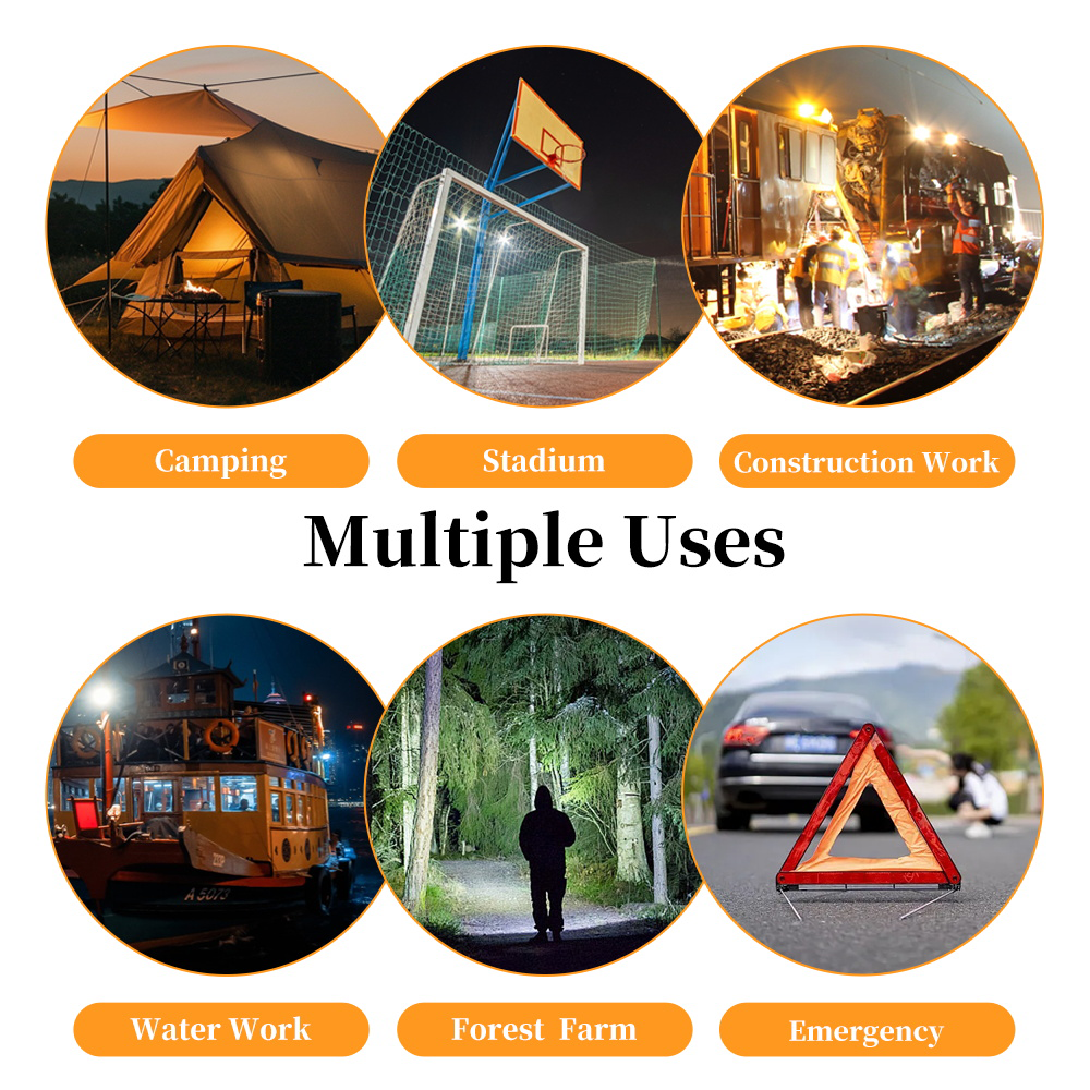 CANMEIJIA Emergency light small yellow light Solar charging