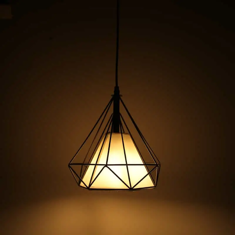 CANMEIJIA chandeliers iron style single head diamond E27/E26 lamp holder