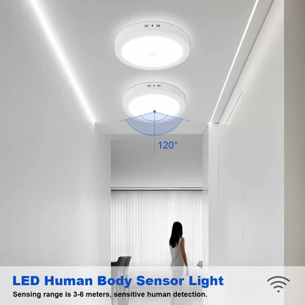 CANMEIJIA led panel light aluminum model human body sensor