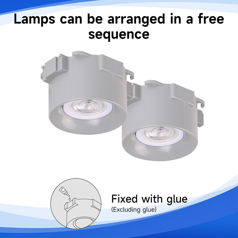 CANMEIJIA  Recessed downlight, GU10 socket, model 001 (light source not included)