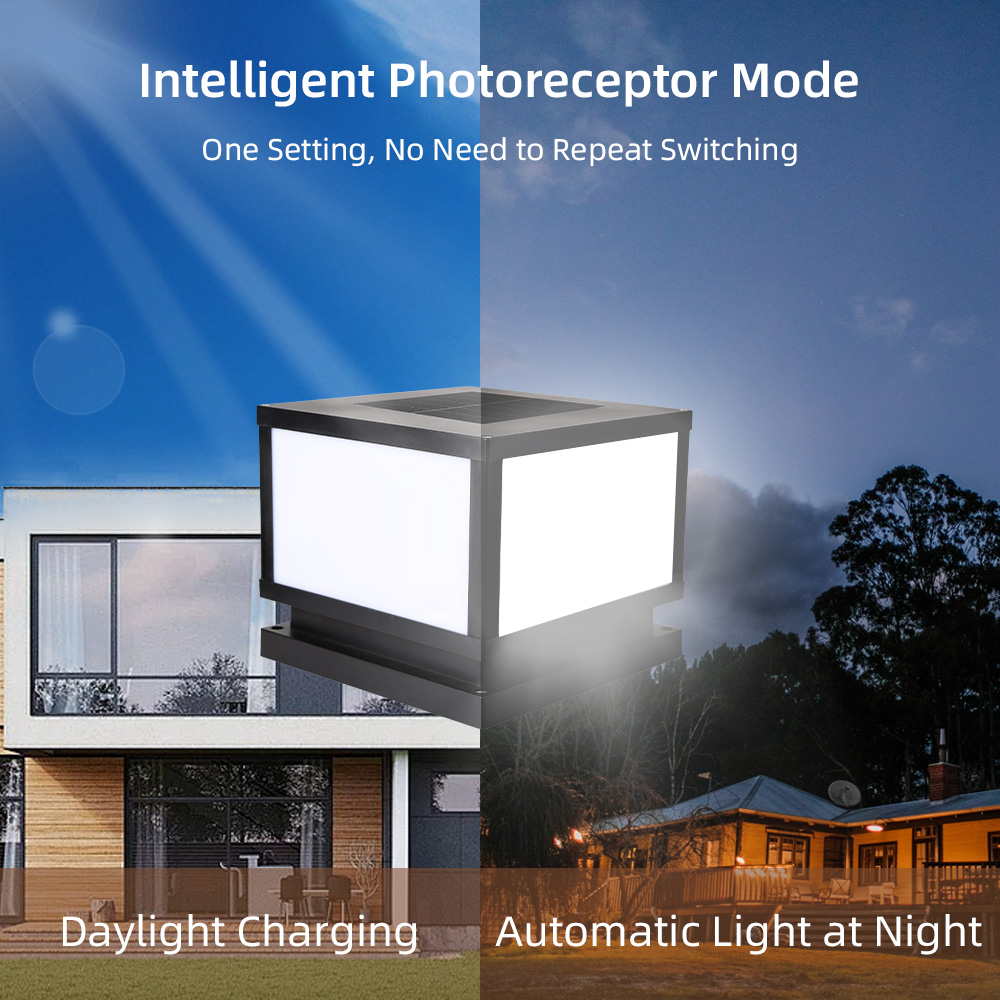 CANMEIJIA Solar column lamp 002 detachable model 