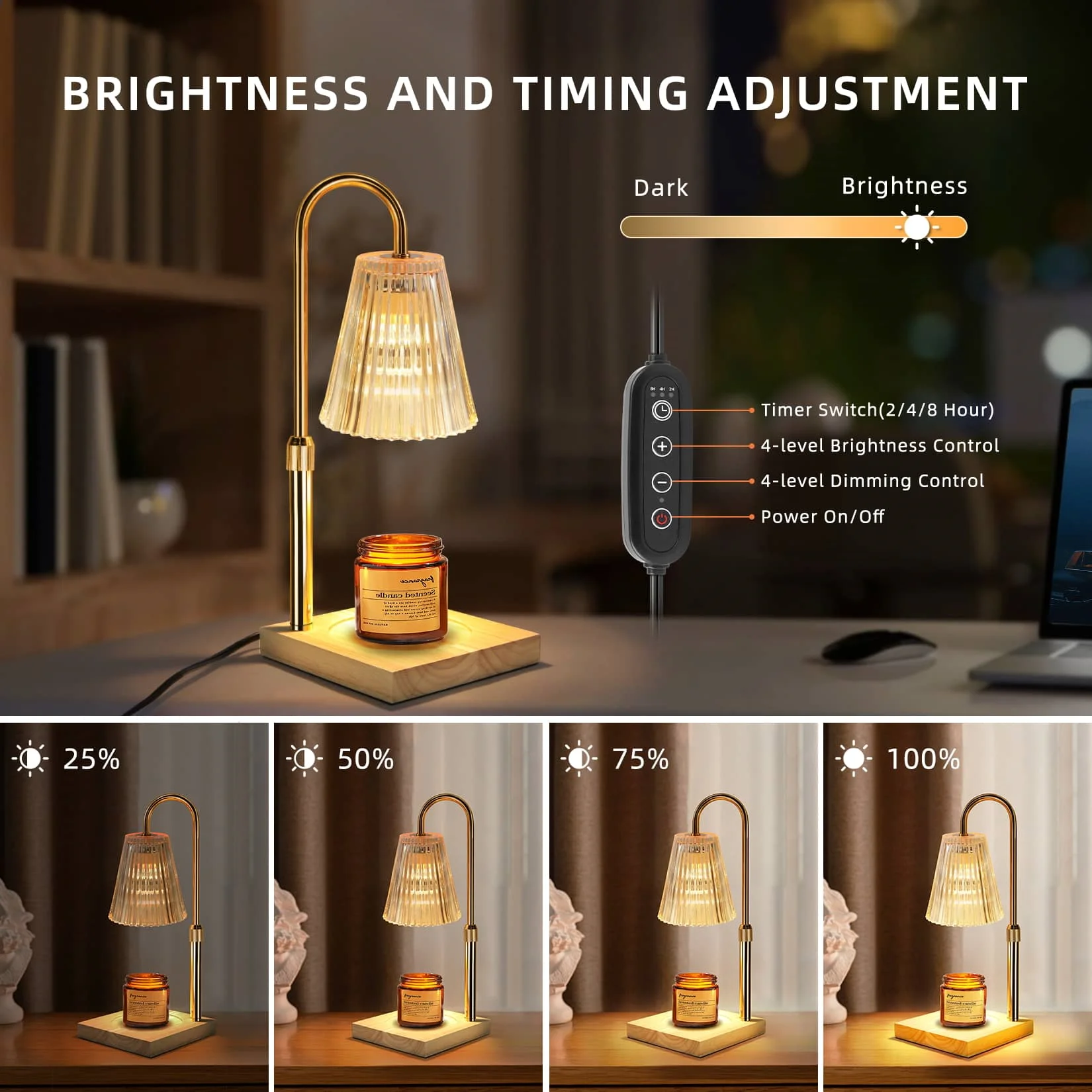 CANMEIJIA Melted wax table lamp 001 liftable model GU10 lamp holder