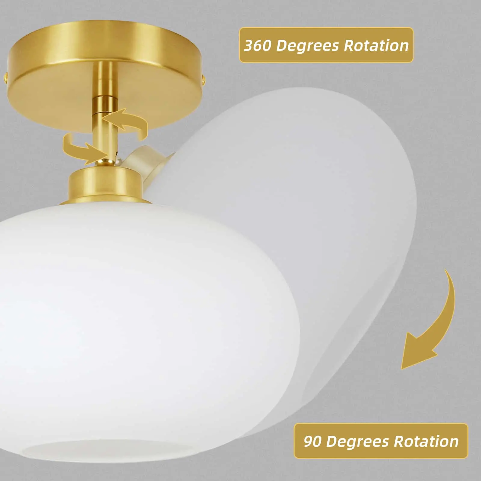 CANMEIJIA ceiling light glass  style