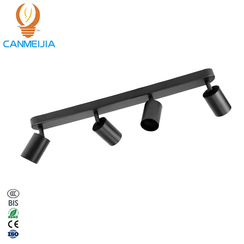 CANMEIJIA  Long strip ceiling spotlight, straight type, with plastic swing arm,no light source