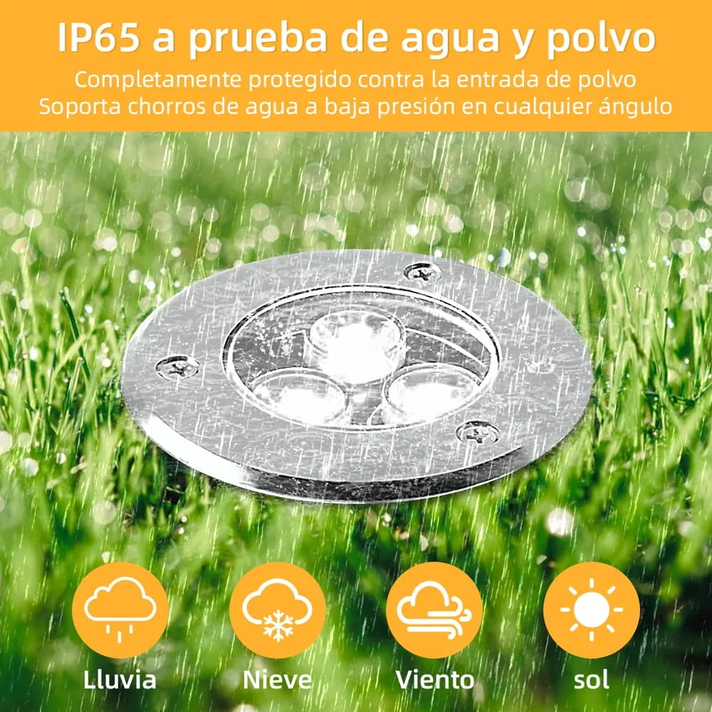 CANMEIJIA Buried lamps are installed in two