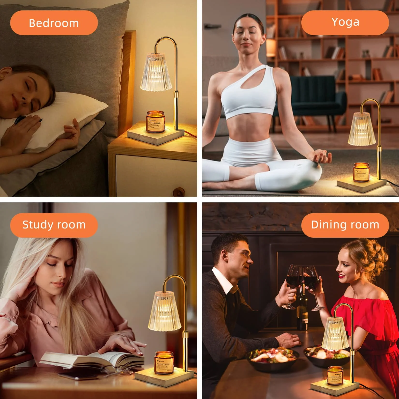 CANMEIJIA Melted wax table lamp 001 liftable model GU10 lamp holder