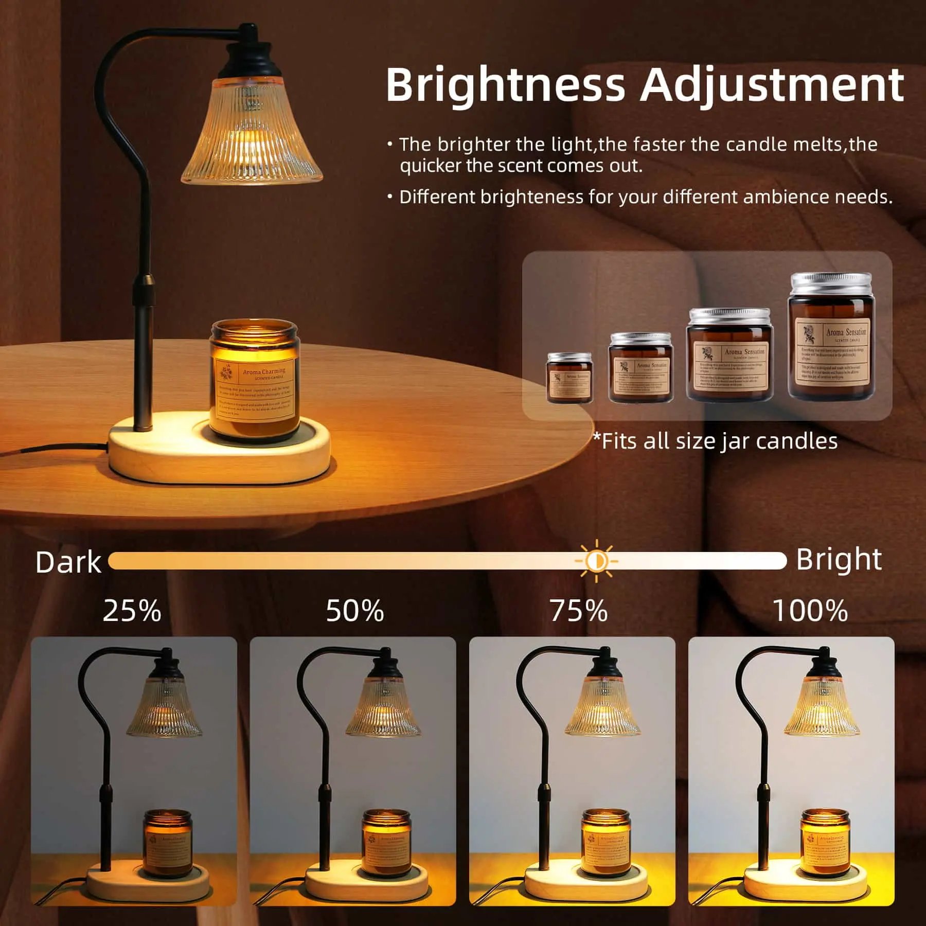 CANMEIJIA wax melt warmer 004 liftable