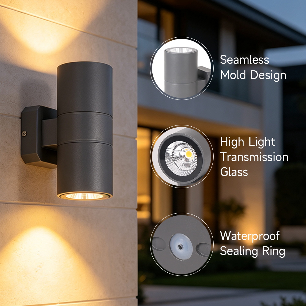 CANMEIJIA Wall Lamp BDA-304 Plastic/Aluminum/Stainless Steel