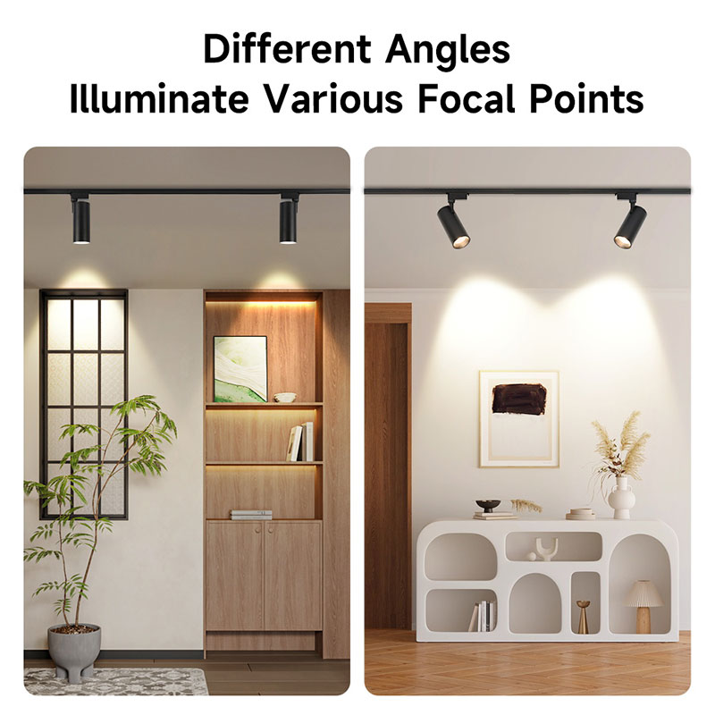 CANMEIJIA  Track lighting fixture, NVC brand, black